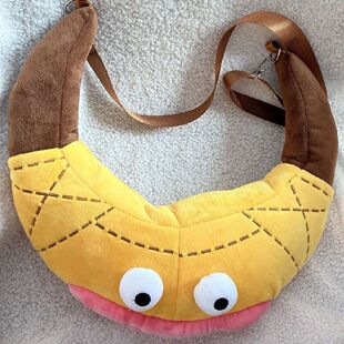 懒洋洋同款斜挎包懒哥卡通单肩包懒羊羊公仔毛绒包小虹书同款
