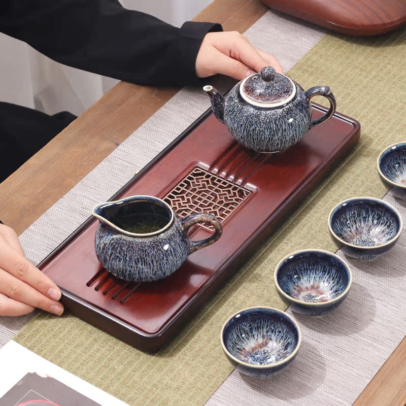 干湿两用直排式茶盘小型茶盘