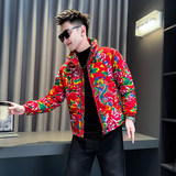 黑首314B-2-M52-P118控158冬款加厚棉衣男休闲外套修身棉服，男装棉衣，星座314B-2