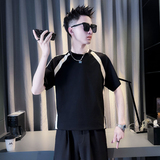 白首314B-2-DT336-P48控68夏季新款T恤男短袖韩版潮流帅气，商品下架区，星座314B-2