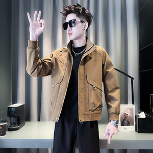 卡其首314B-2-JK79-P108控148秋季新款店主风潮男夹克冲锋衣外套图片