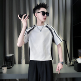 黑首314B-2-DT335-P48控68夏季新款T恤男短袖韩版潮流帅气，商品下架区，星座314B-2