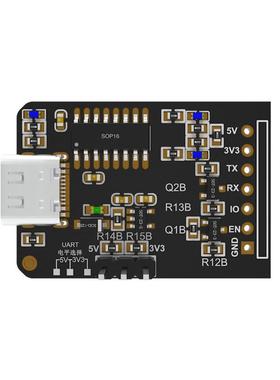 CH340模块USB转TTL升级板ESP32/ESP8266单片机烧录器刷机线下载器