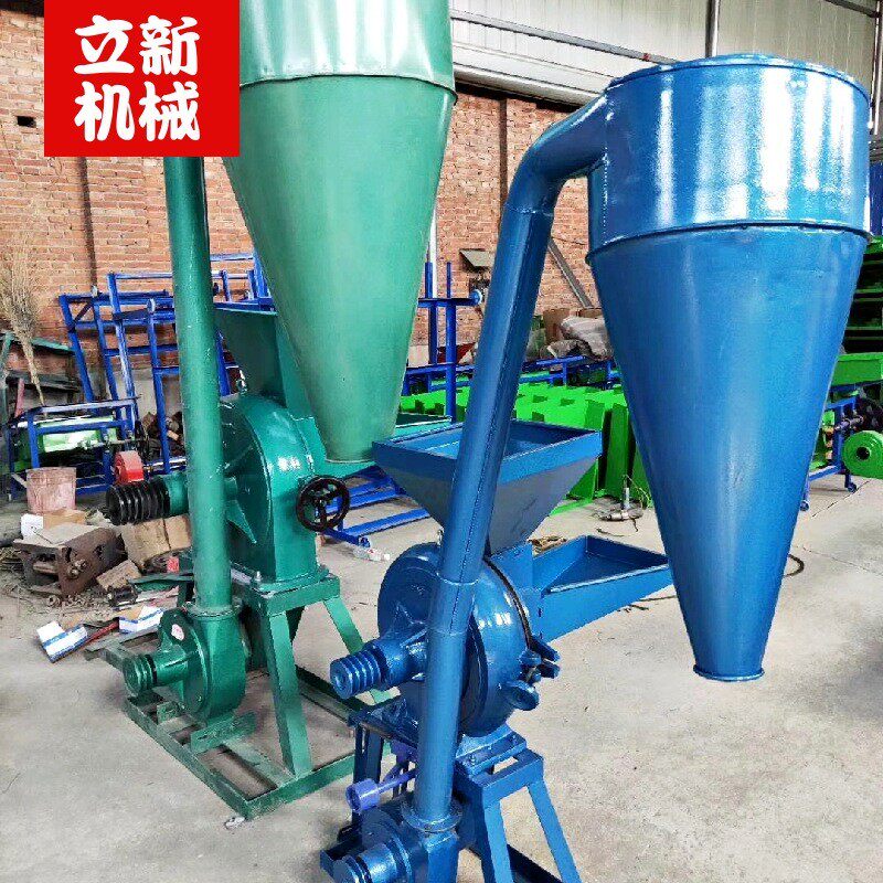 大型石膏粉碎机 自动上料沙克龙除尘齿盘式粉碎机 化工厂粉碎机