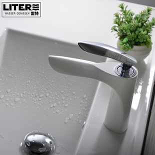 西班牙SD阀芯 冷热面盆龙头白色铬色台上盆台下盆 瑞士NP起泡器