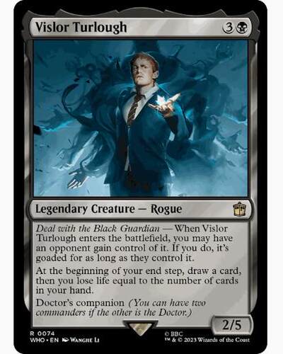 【学府卡牌】万智牌 MTG 威斯勒·塔洛赫 英文 闪 WHO 神秘博士