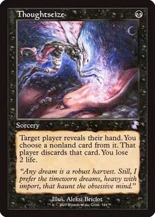 【学府卡牌】万智牌 MTG 攫取思绪 时间漩涡TSR 老框 中文/英文