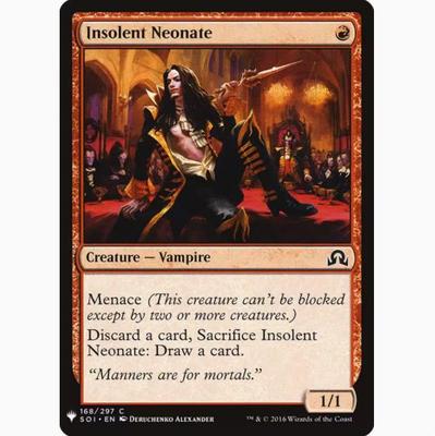 【学府卡牌】万智牌 MTG 无礼稚儿 英文 依尼翠暗影 神秘包 MB1