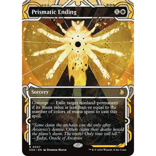 万智牌 虹彩终局Prismatic Ending 中英文 秘典 摩登新篇3 SOA
