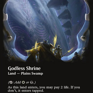 【学府卡牌】万智牌 无神祭祠 中英文 异画银河闪 拉尼卡虚空边域