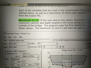 HECRAS桥梁冲刷计算软件,用于桥梁工程中的冲刷设计。