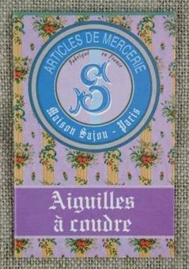 八种封面图案包装法国 Au Chinois缝纫针-手缝针 绣花针布艺diy -
