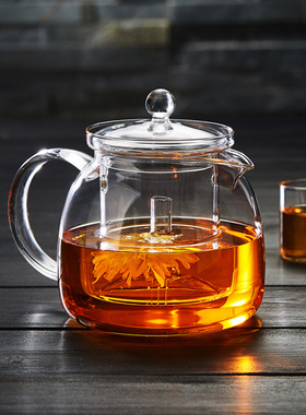 绿昌明玻璃煮茶壶耐高温大号泡茶壶家用电陶炉专用烧水壶加厚茶具