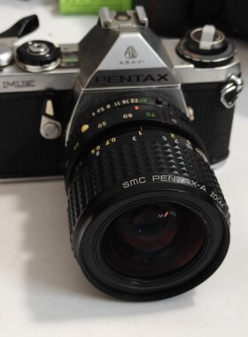 宾得me机械胶片单反套机带原厂35-70f4小三元镜头功能完好
