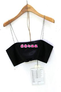 LUVING&TWO 安所专柜正品女装2021年冬季吊带背心裹胸 CD2J393