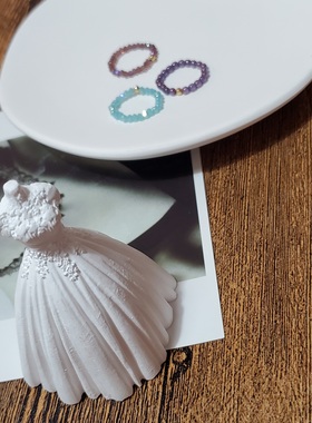 上新色原创无敌爆闪18k镀金串珠