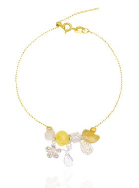 金迷系列原创设暴富冰糖水晶手链