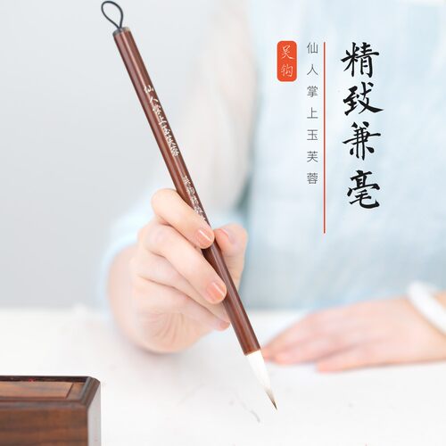 吴钩精致兼毫毛笔书法楷书行书欧体颜体专业级欧阳询赵孟頫九成宫 - 封面