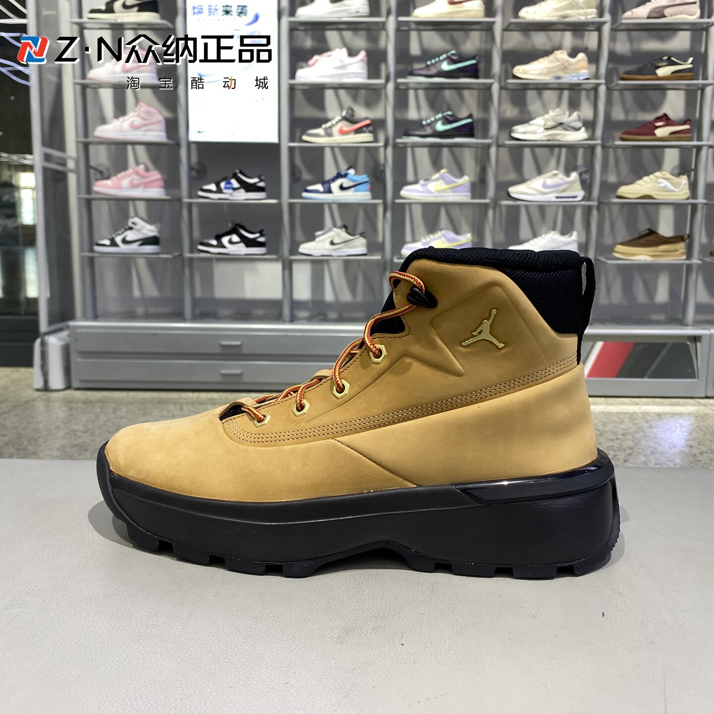 耐克JORDAN男高帮耐磨运动休闲鞋