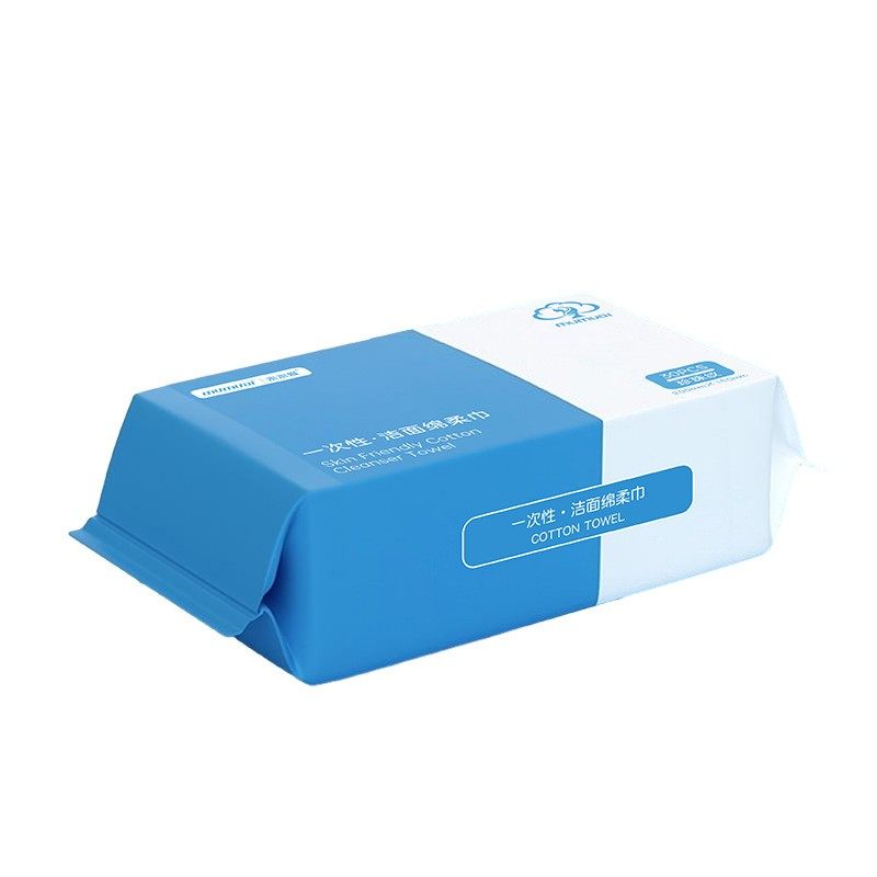 木木爱国潮风洗脸巾加厚全棉一次性亲肤棉柔巾干湿两用抽取式面巾