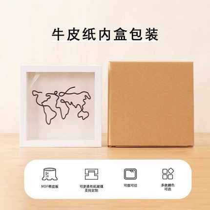 2025 时光碎片相框票根收纳框电影演唱会门票收纳盒白墙纪念装饰
