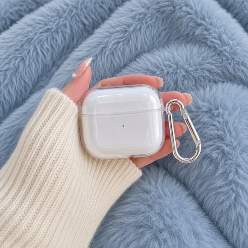 防摔保护套透明保护套适用airpods1/2/3/4/pro/pro2/pro3苹果AirPods保护套防刮保护防尘保护便携保护壳