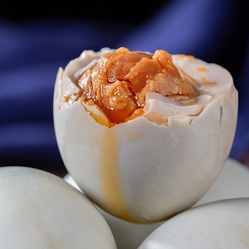 咸鸭蛋蛋白不太咸山东滕州湖区特产万盛德古法工艺10枚伴手礼装