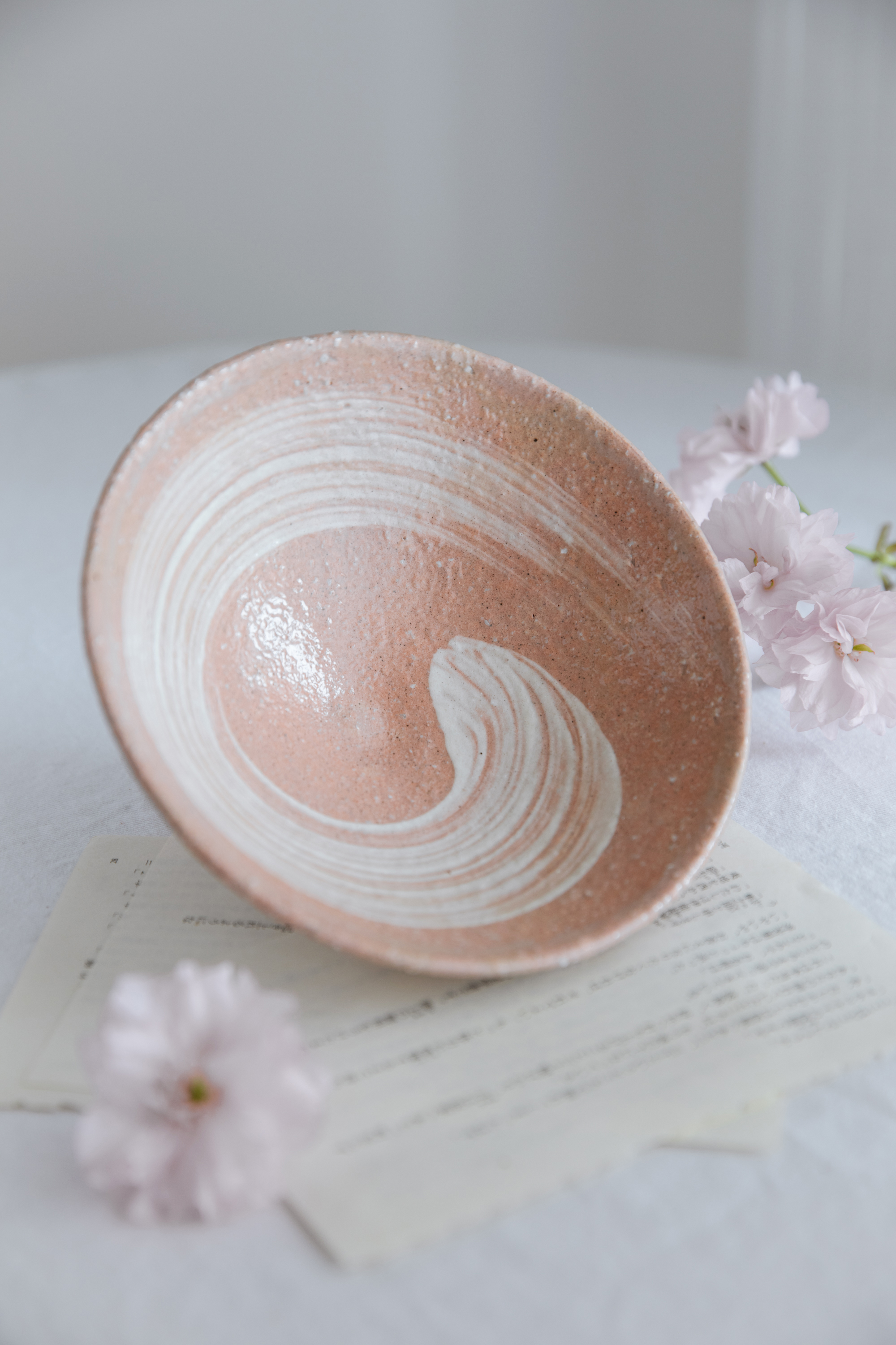 日本进口信乐烧抹茶碗粗陶