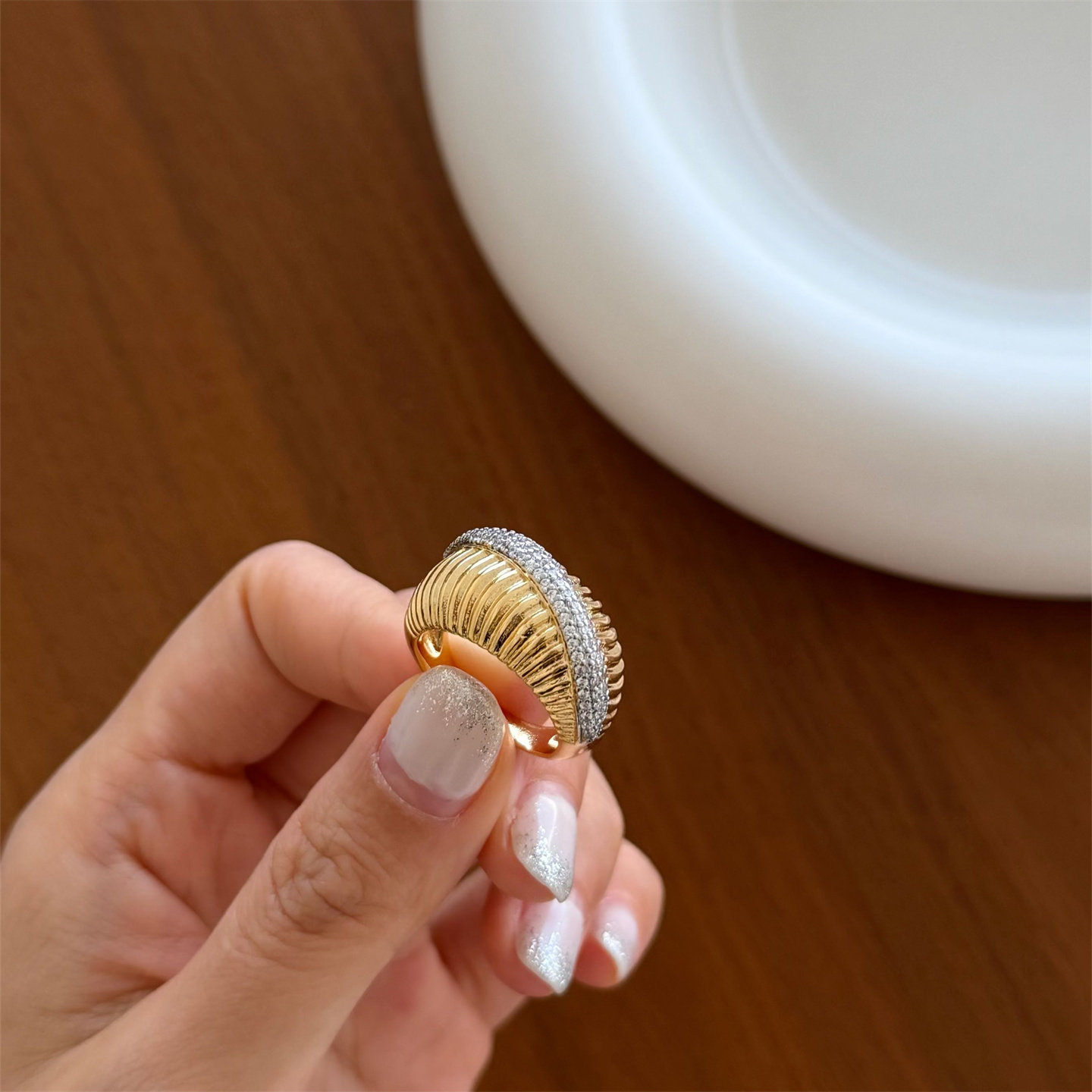 MINICYBER巧克力戒指复古高级精致时髦潮流小众设计通勤百搭舒适,饰品/流行首饰/时尚饰品新,戒指/指环,淘宝优惠券,粉丝福利购,淘宝优惠卷