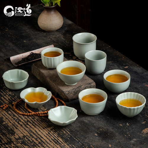 汝道大号主人杯汝道茶杯茶具礼品