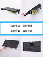 Creative electricity meter box with decorative painting covering, light luxury electricity box decoration, new piano key hanging clothes hanger, solid wood distribution box thumbnail 8