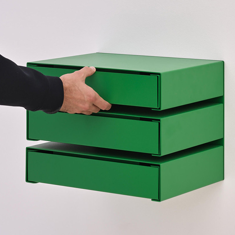 打孔玄关抽屉柜金属铝床头柜边几