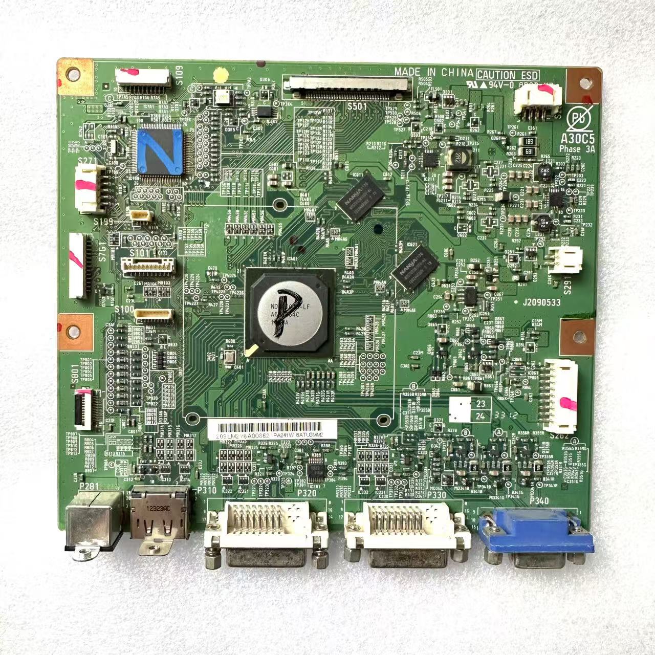 NEC PA241W驱动板 J2090533 A30C5 屏LM240WU4
