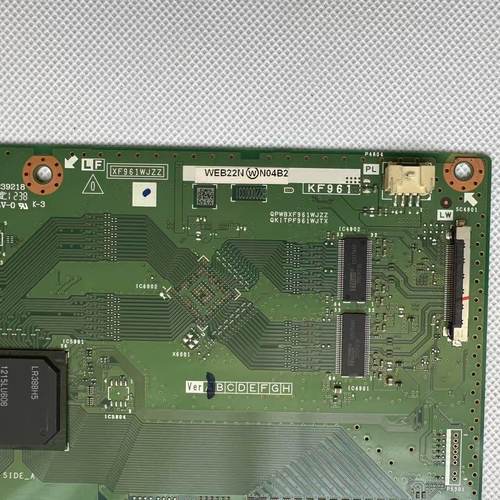 拆机 夏普 LCD-80LX842A 逻辑板KF961 XF961WJZZ  屏LK800D3G