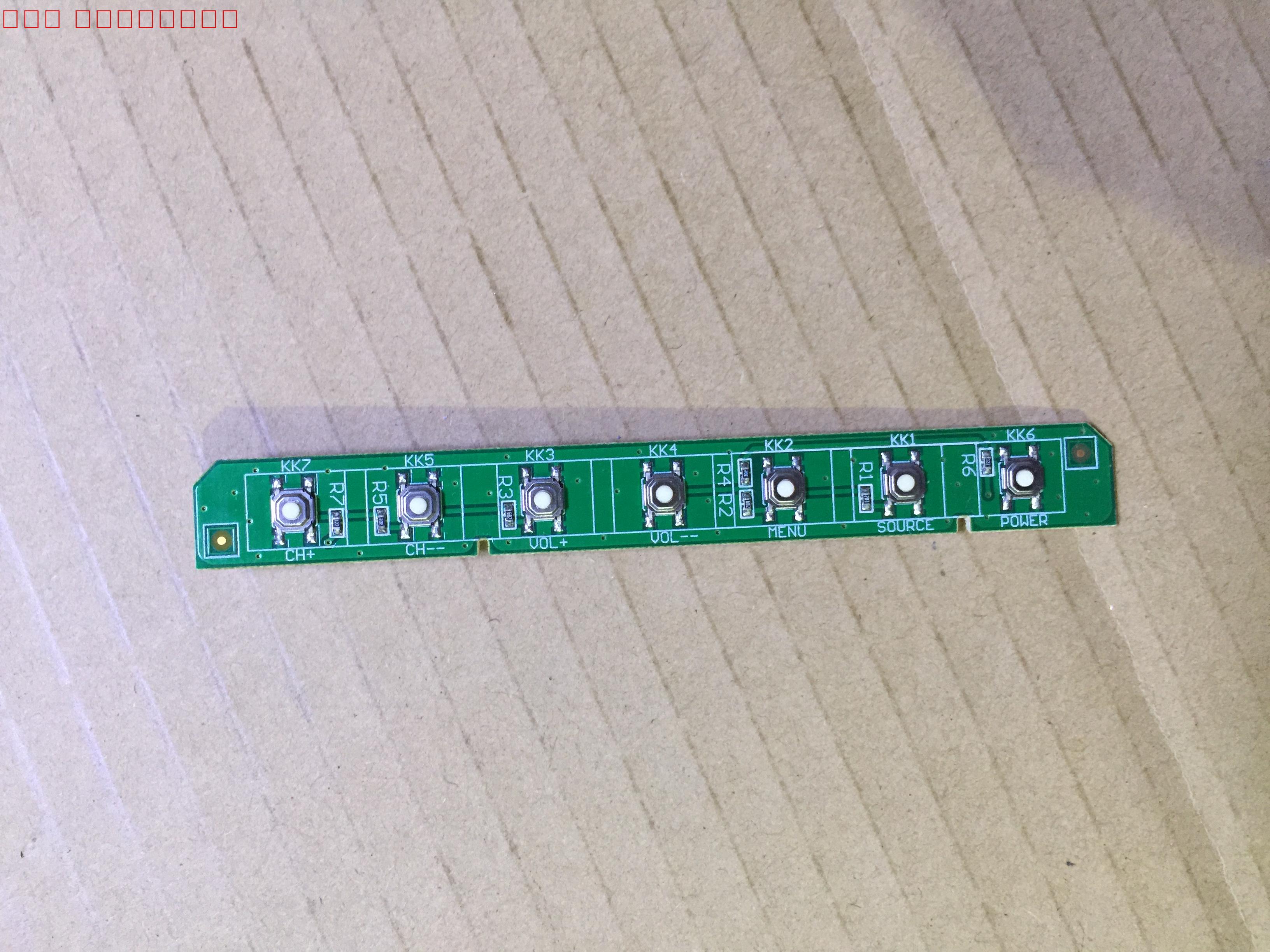 长虹LED42B2100C按键板JUC7.820.00066087原装