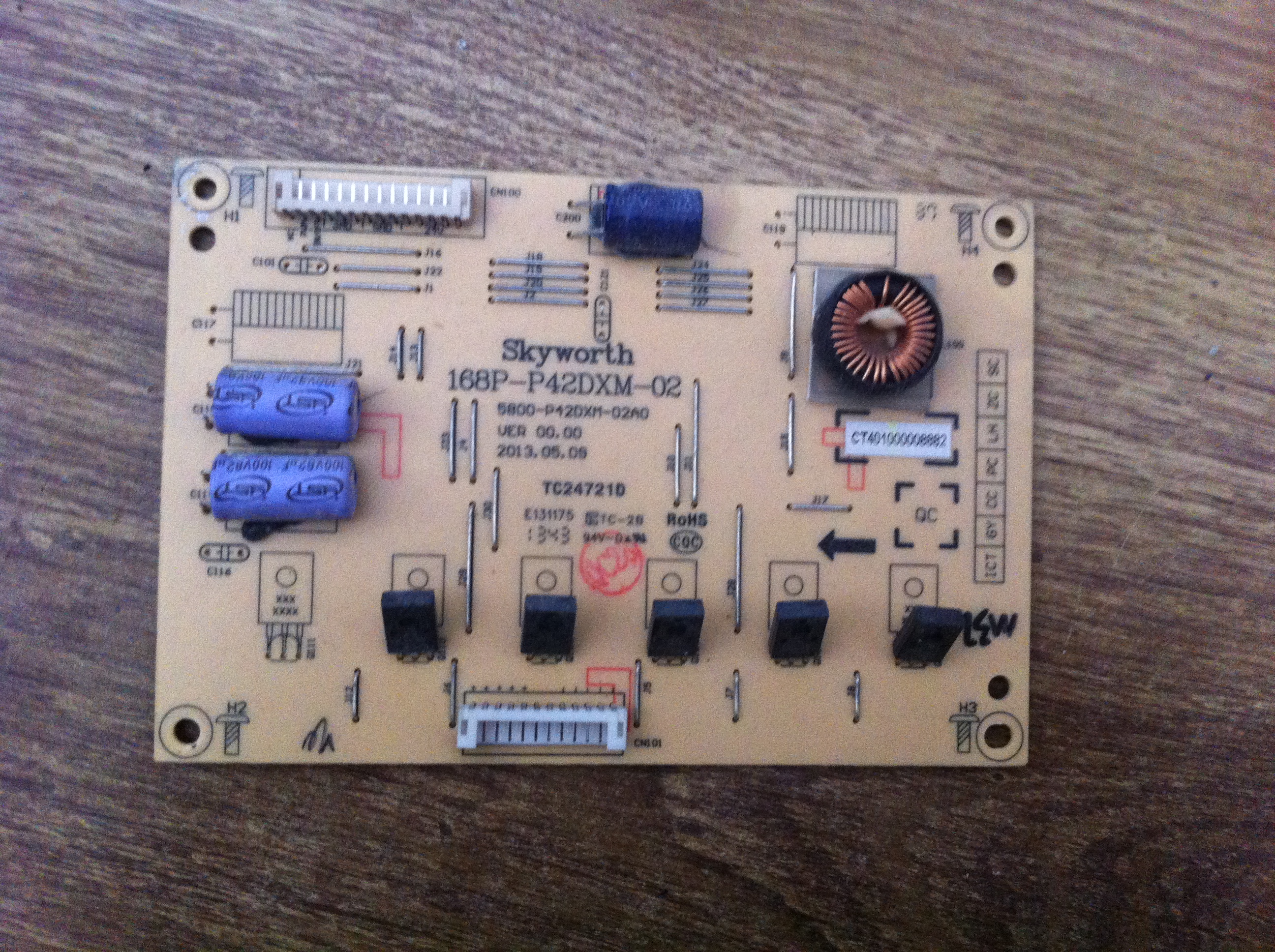 创维42E5CHR恒流板 5800-P42DXM-02A0 168P-P42DXM-02