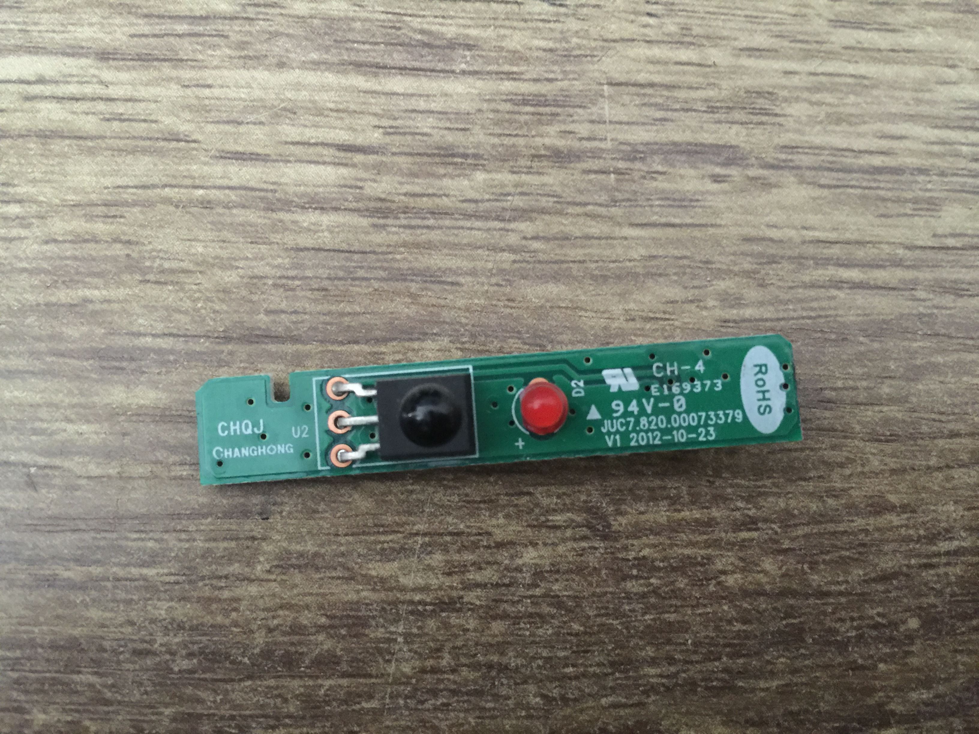 长虹3D46C2000I遥控板JUC7.820.00073379