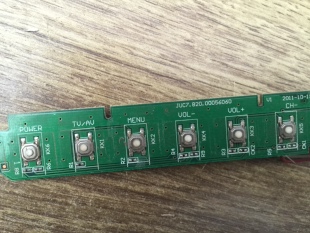 原装长虹3D50A3700ID按键板JUC7.820.00056060