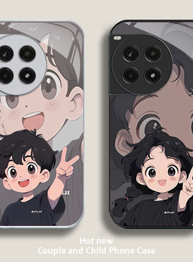 男孩女孩适用一加ACE5手机壳ACE5Pro玻璃壳1+ACE3情侣ACE2v全包oneplus 13防摔12/11/10/9液态9rt新款保护套