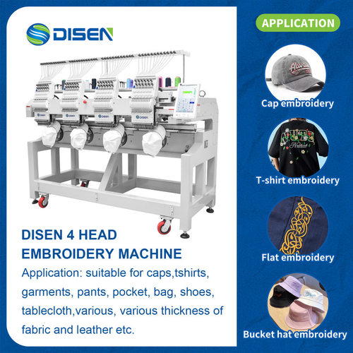 Multi-Head Broderier Professional 4 Head Embroidery Machine