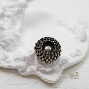 #千叶银莲# 意产vintage纽扣 15&22mm复古金属 匠人层层焊接 稀有