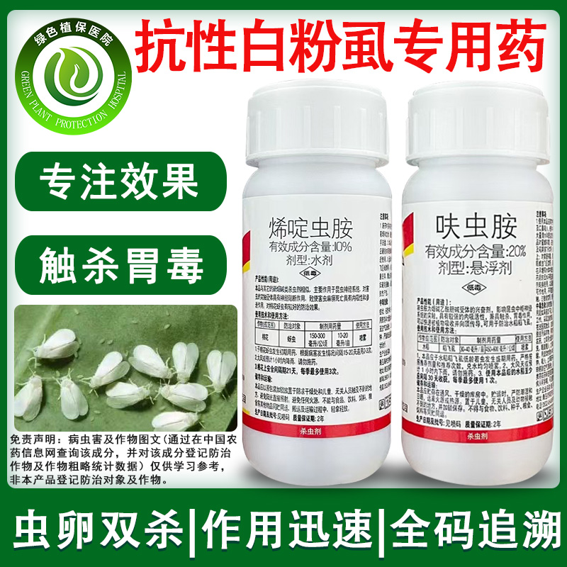 烯啶虫胺呋虫胺白粉虱蚜虫农药