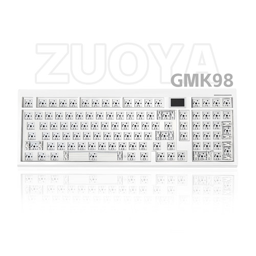 GMK98三模机械键盘gasket套件客制化无线98配列带屏幕支持VIA/QKM