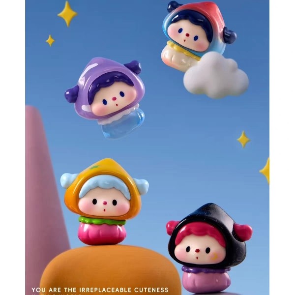正版噜噜狗神奇种子小铺系列萌粒盲盒迷你可爱潮玩摆件手办礼物女