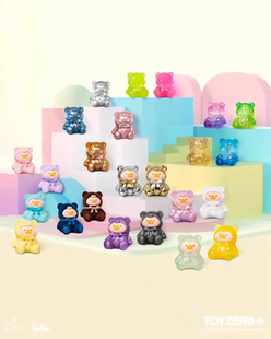 正版LuLu猪泰迪萌粒系列盲袋Teddy Mini公仔创意礼物女生潮玩手办