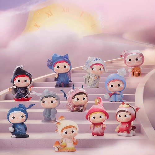 黑玩哦崽OZAI时空旅人系列盲盒周边潮玩公仔可爱桌面玩偶摆件礼物