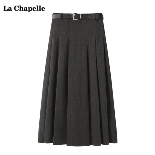 拉夏贝尔LaChapelle百褶半身裙女