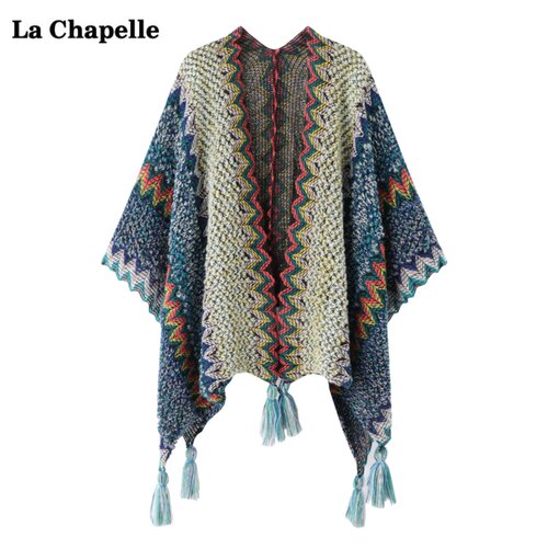 拉夏贝尔LaChapelle民族风披肩