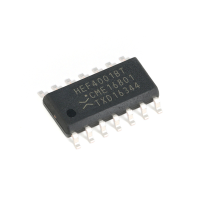 原装正品 HEF4001BT,653 SOIC-14 四路2输入或非门 贴片逻辑芯片