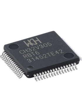 原装正品CH32V305RBT6 LQFP-64 RISC-V内核 32位微控制器-MCU